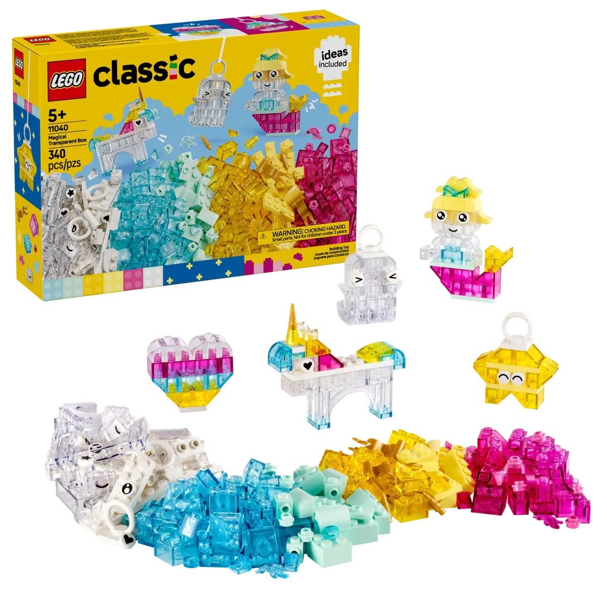 Magical Transparent Box LEGO Classic 11040