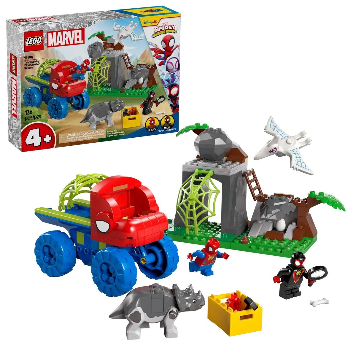 Team Spidey Dino Crawler Rescue LEGO Spider-Man 11199
