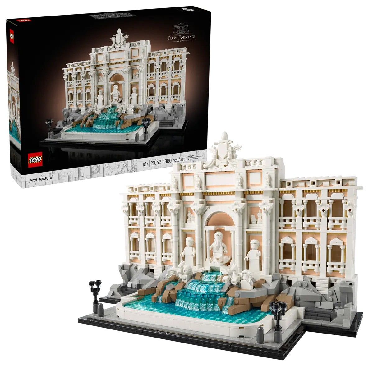 Trevi Fountain LEGO Architecture 21062