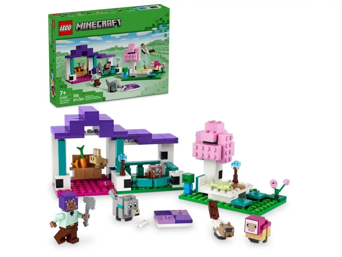 The Animal Sanctuary LEGO Minecraft 21253