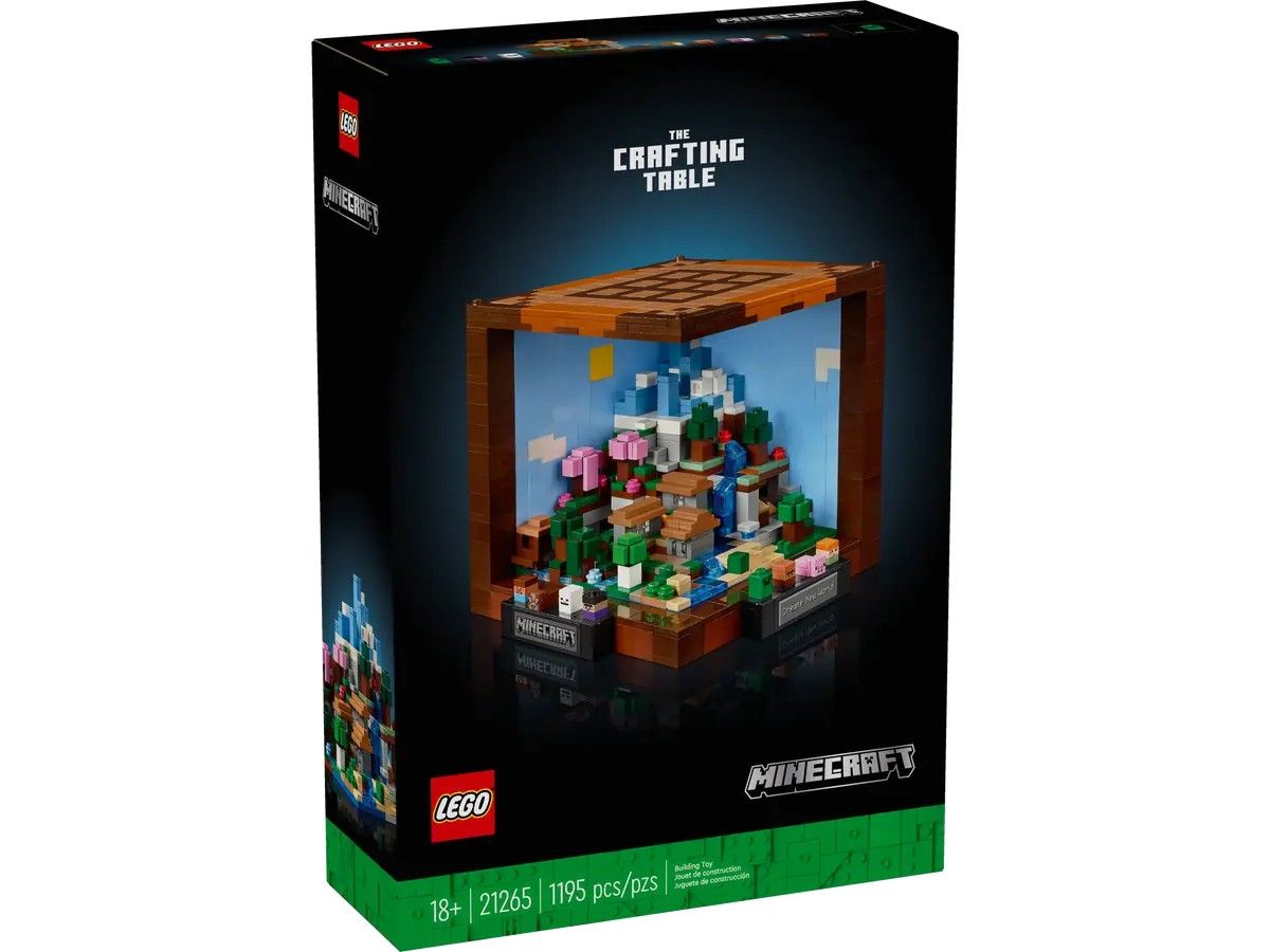 The Crafting Table LEGO Minecraft 21265