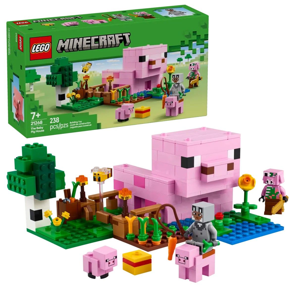 The Baby Pig House LEGO Minecraft 21268