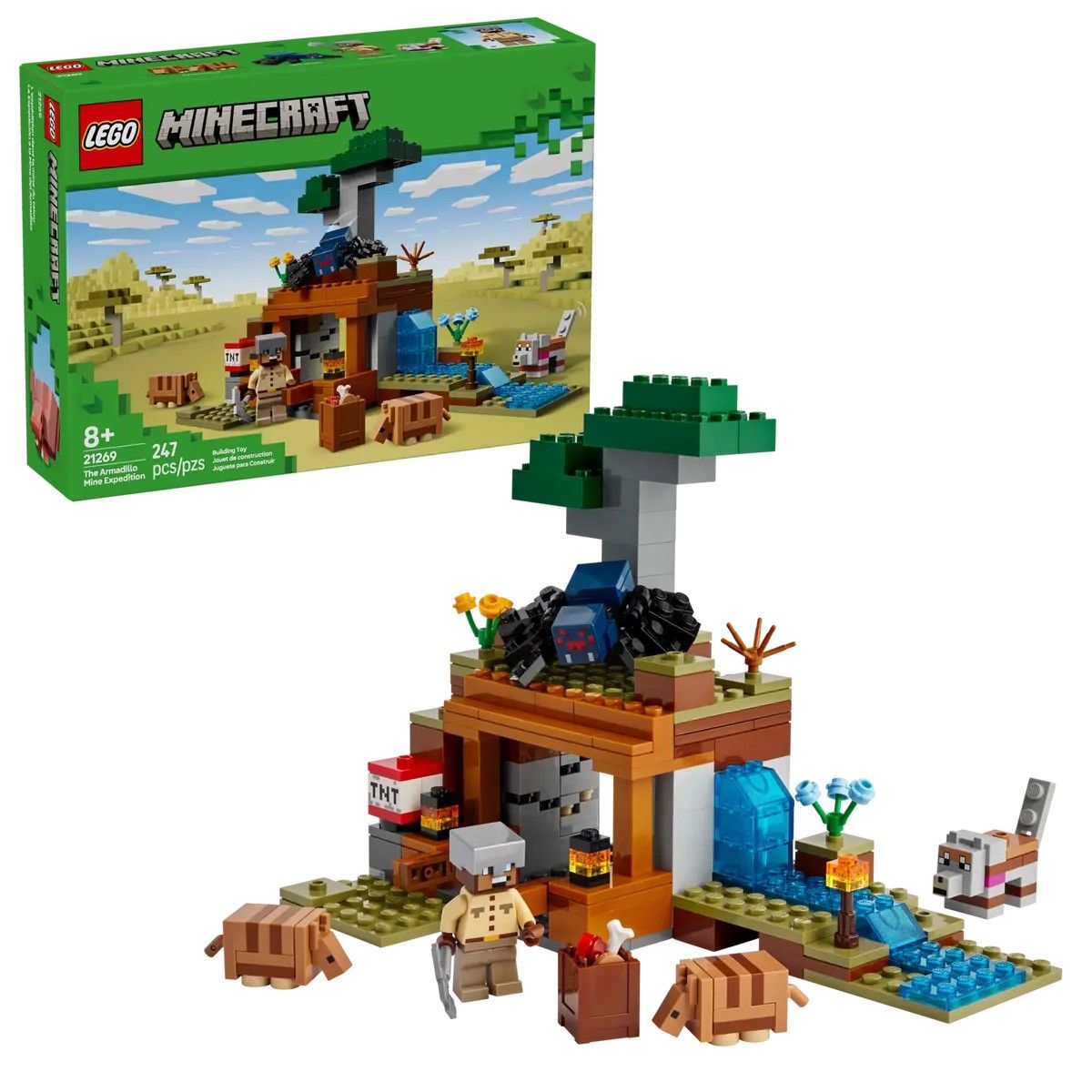 The Armadillo Mine Expedition LEGO Minecraft 21269