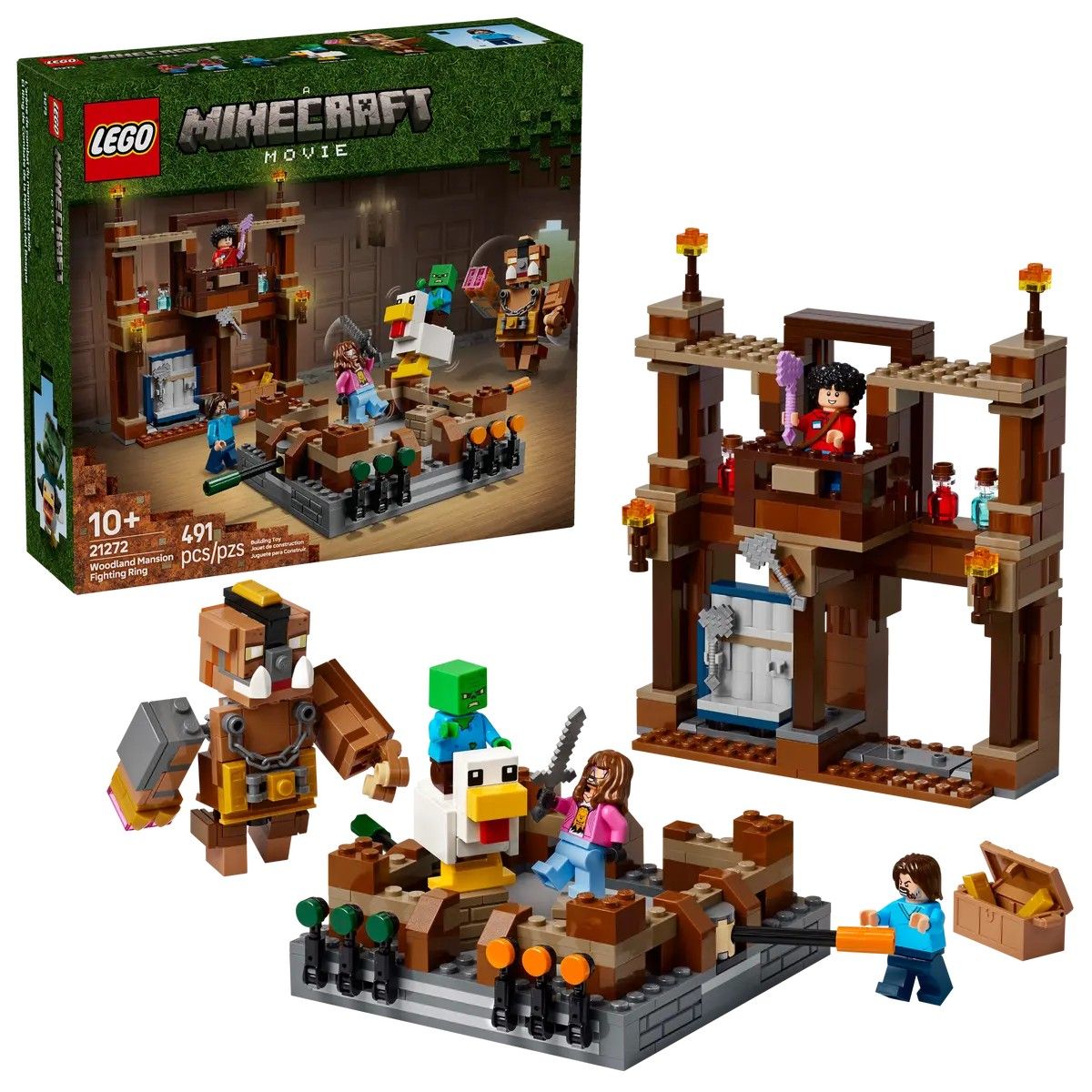 Woodland Mansion Fighting Ring LEGO Minecraft 21272