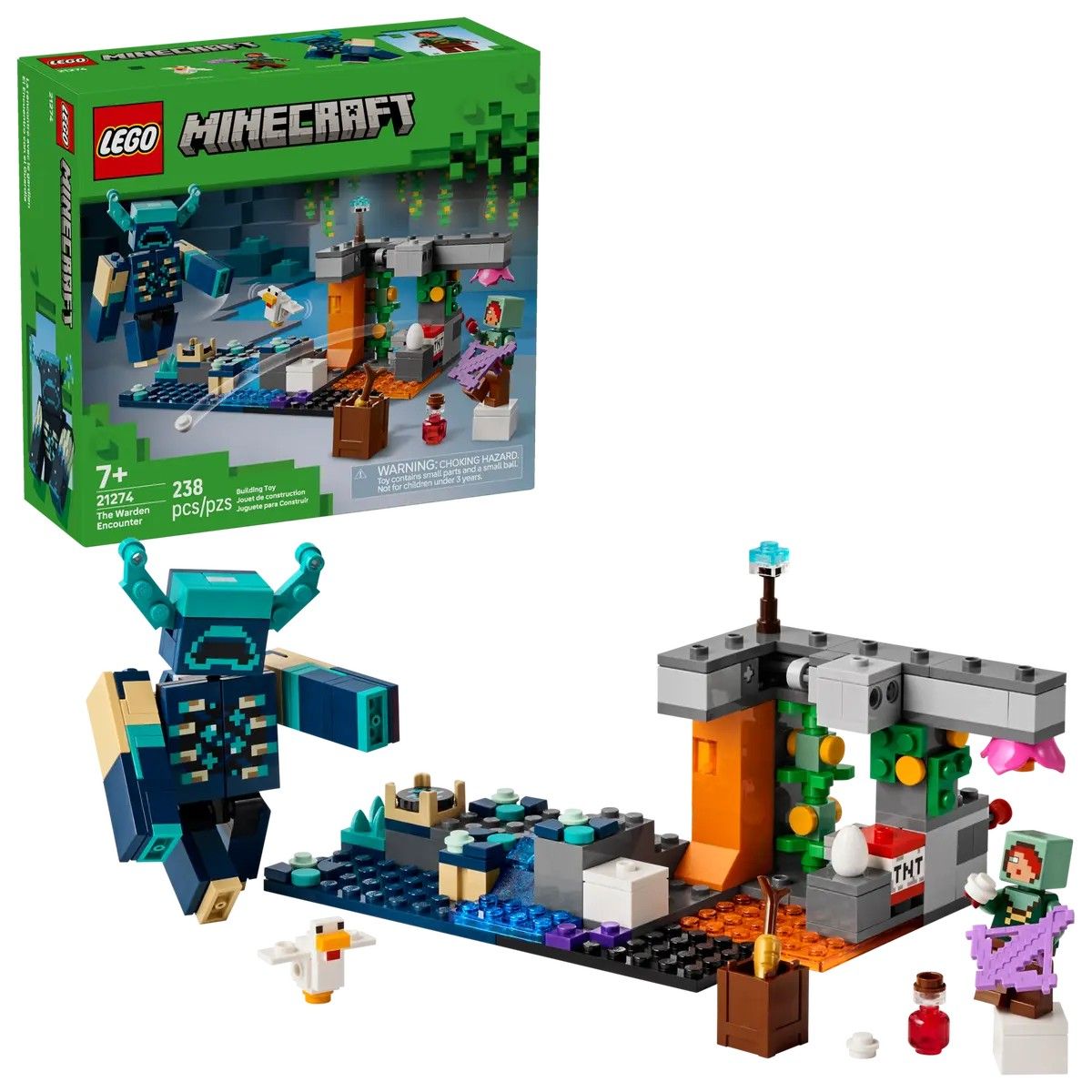 The Warden Encounter LEGO Minecraft 21274