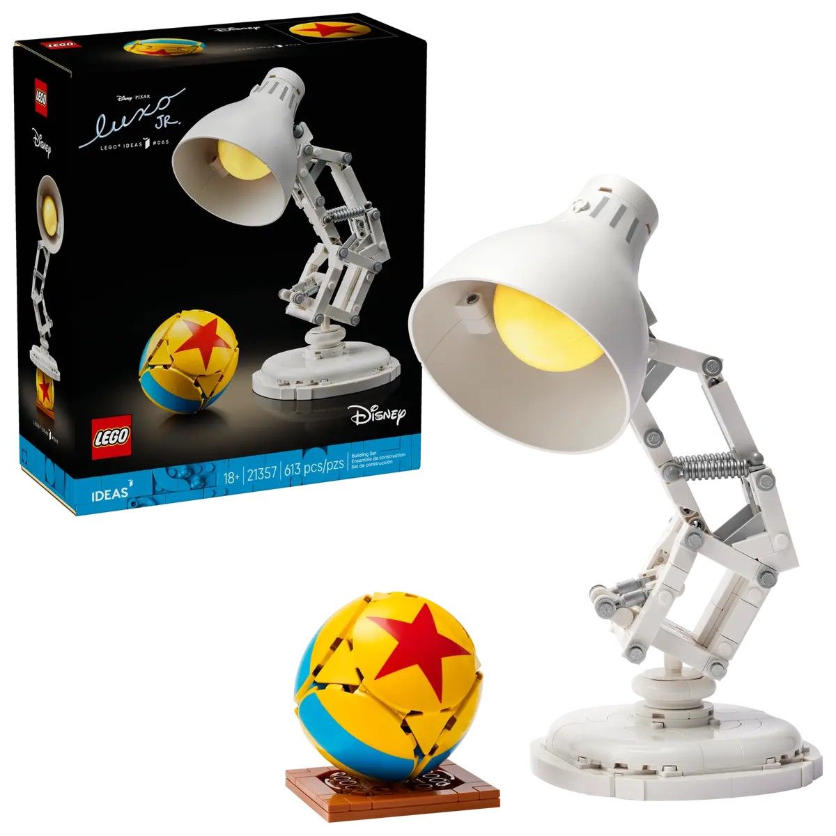 Disney Pixar Luxo Jr. LEGO Ideas 21357