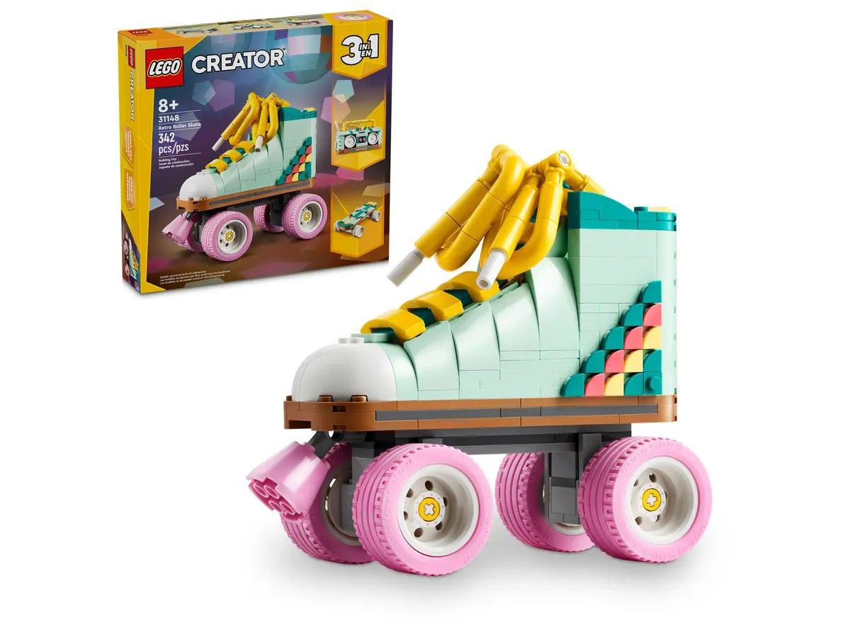 Retro Roller Skate LEGO Creator 3-in-1 31148