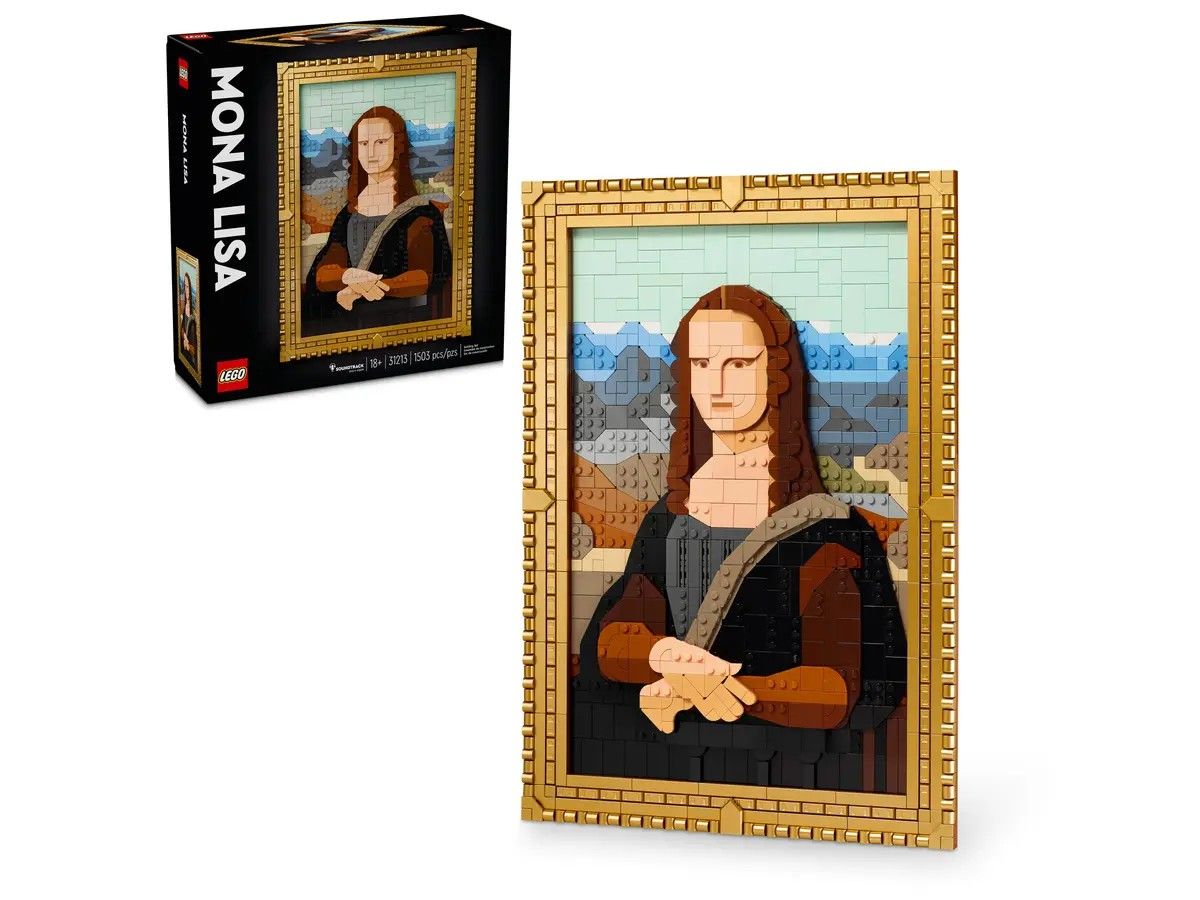 Mona Lisa LEGO Art 31213