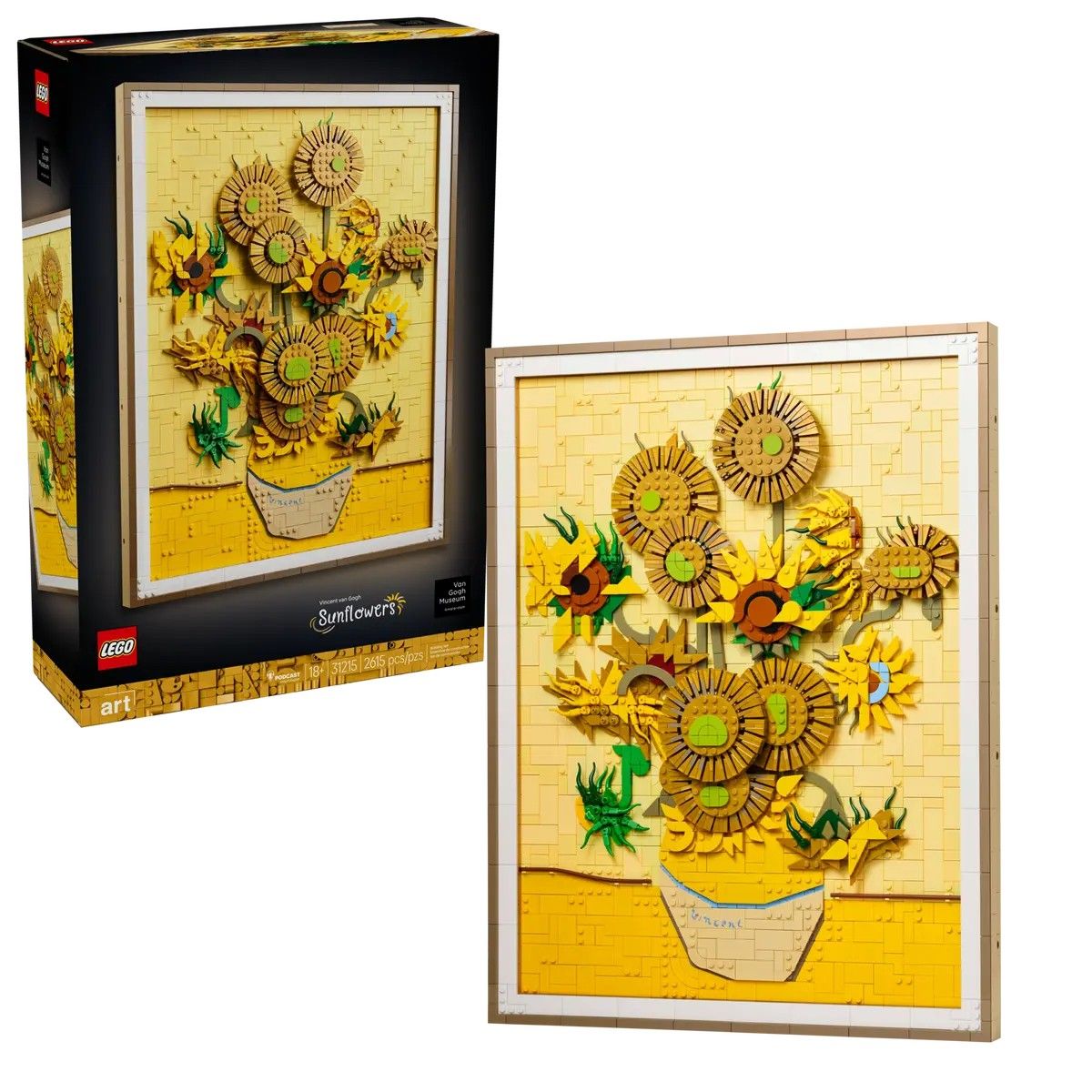 Vincent van Gogh - Sunflowers LEGO Art 31215