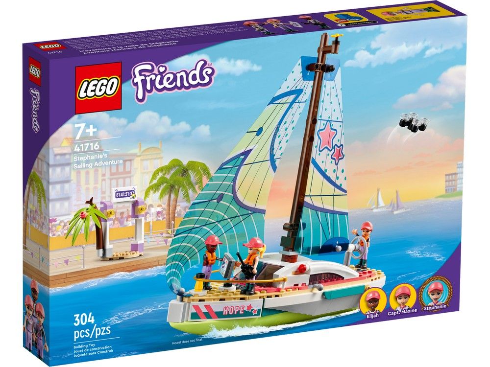 Stephanie's Sailing Adventure LEGO Friends 41716