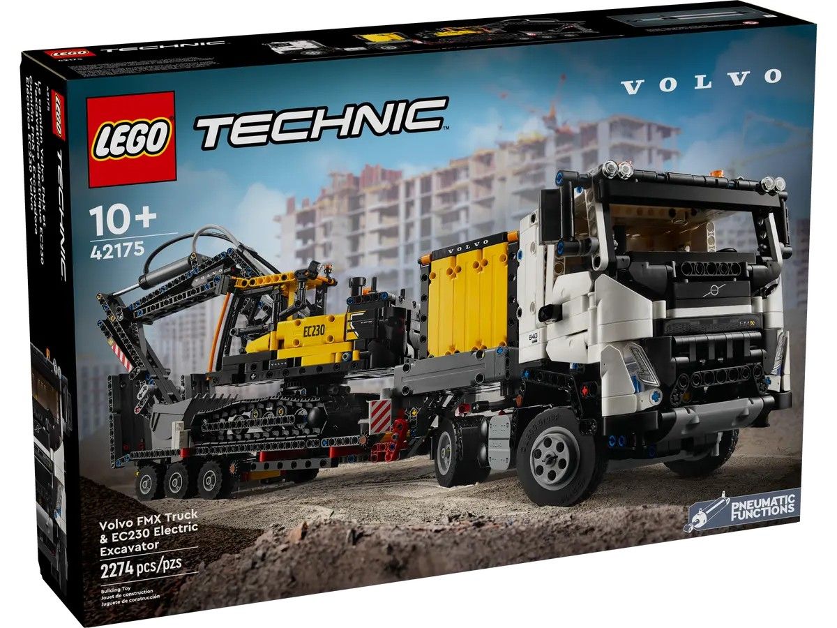 Volvo FMX Truck & EC230 Electric Excavator LEGO Technic 42175