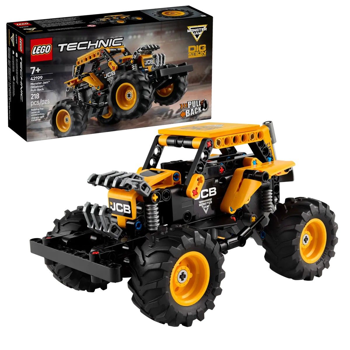 Monster Jam DIGatron Pull-Back LEGO Technic 42199