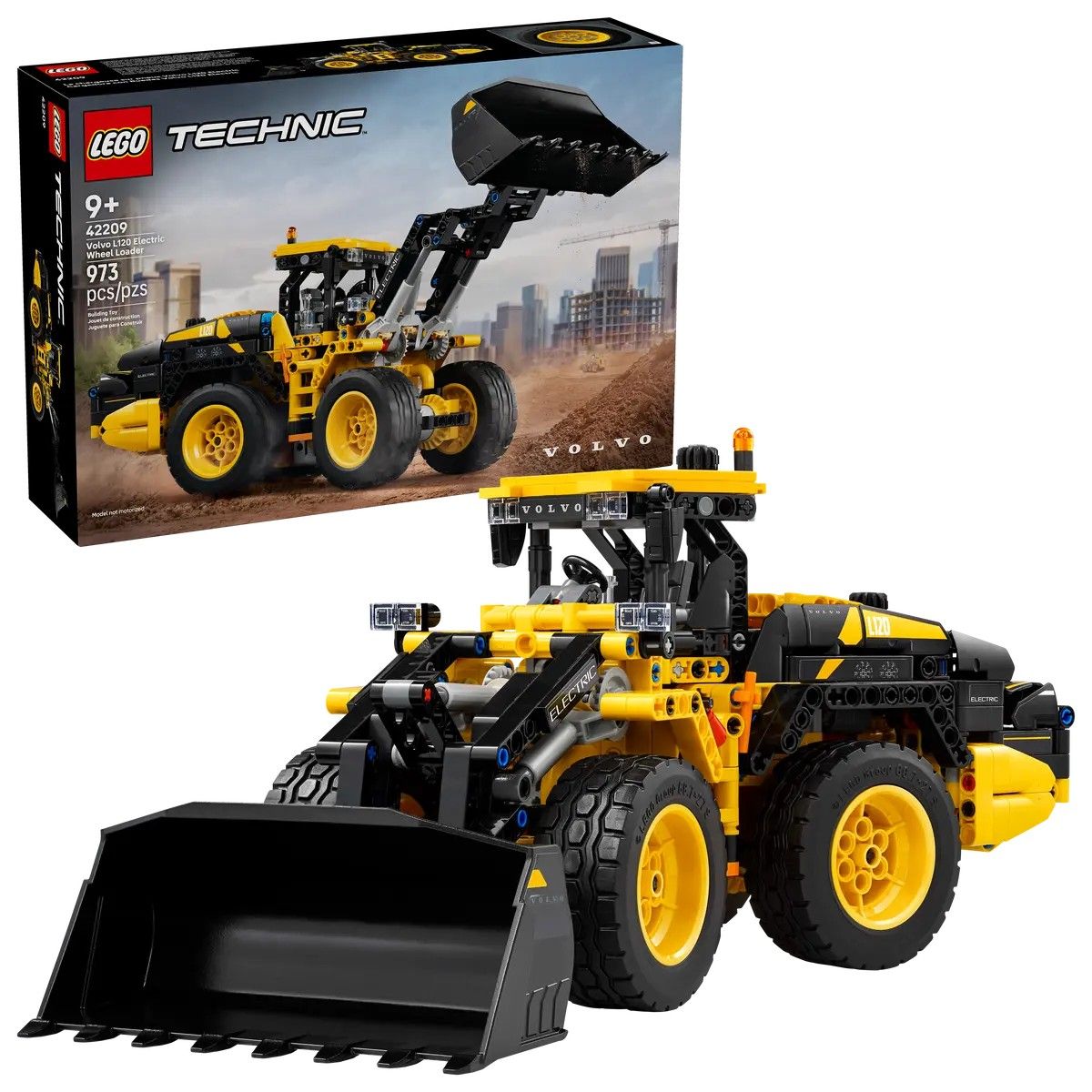 Volvo L120 Electric Wheel Loader LEGO Technic 42209