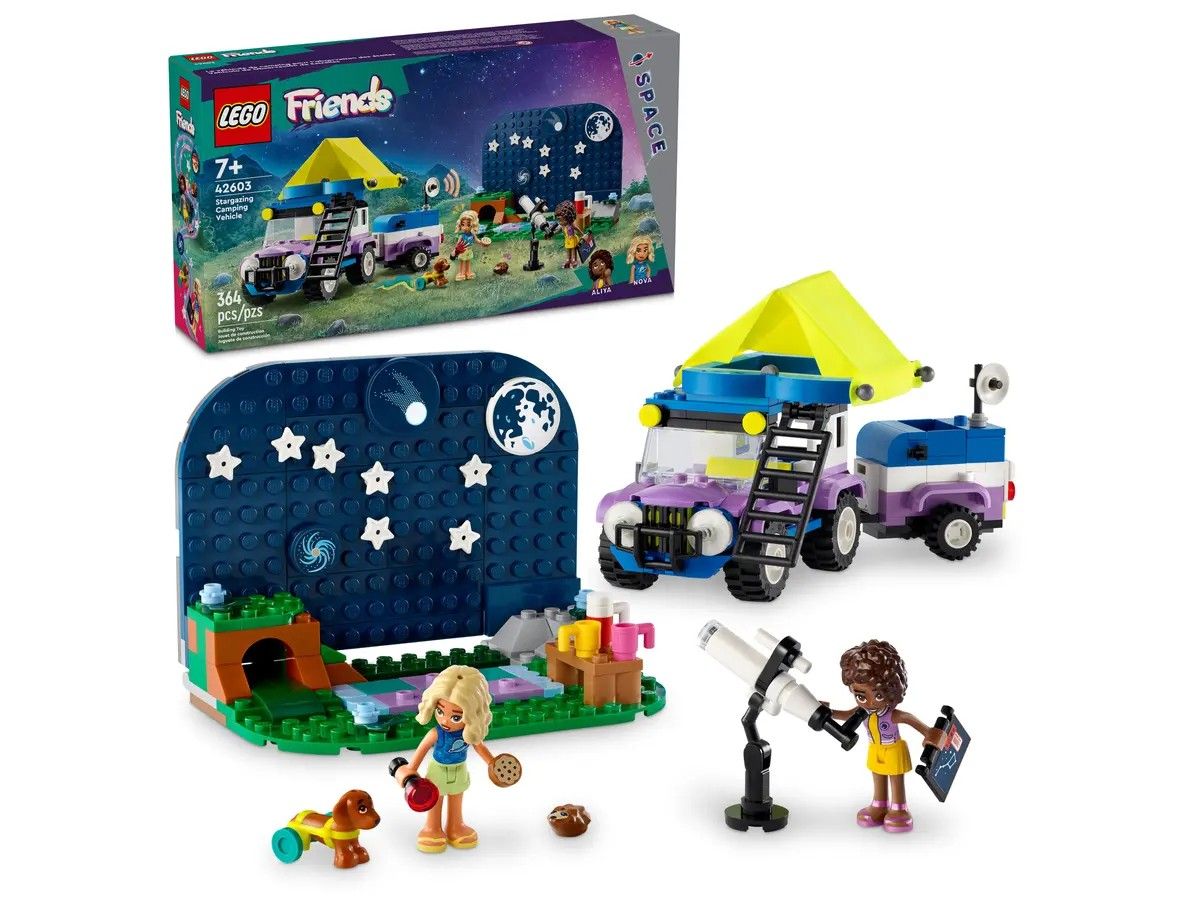 Stargazing Camping Vehicle LEGO Friends 42603