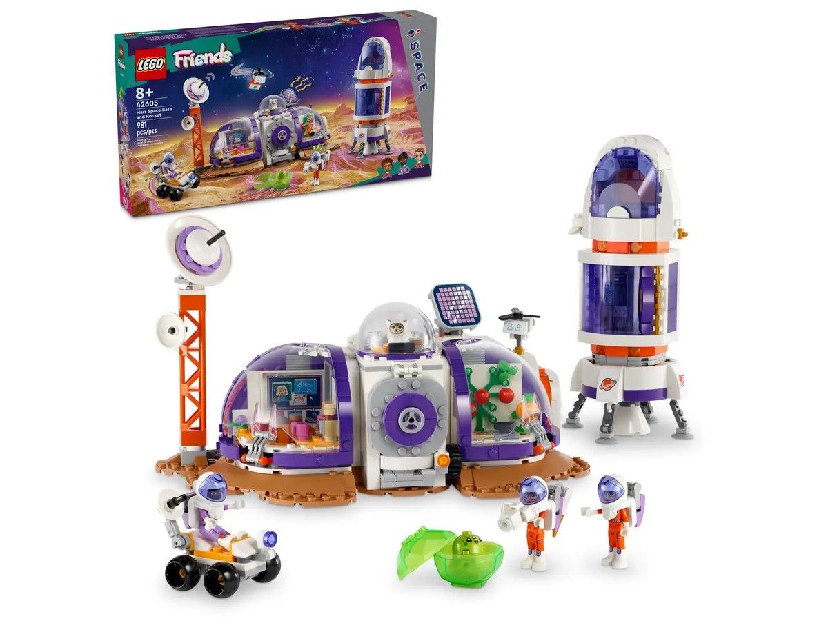 Mars Space Base and Rocket LEGO Friends 42605