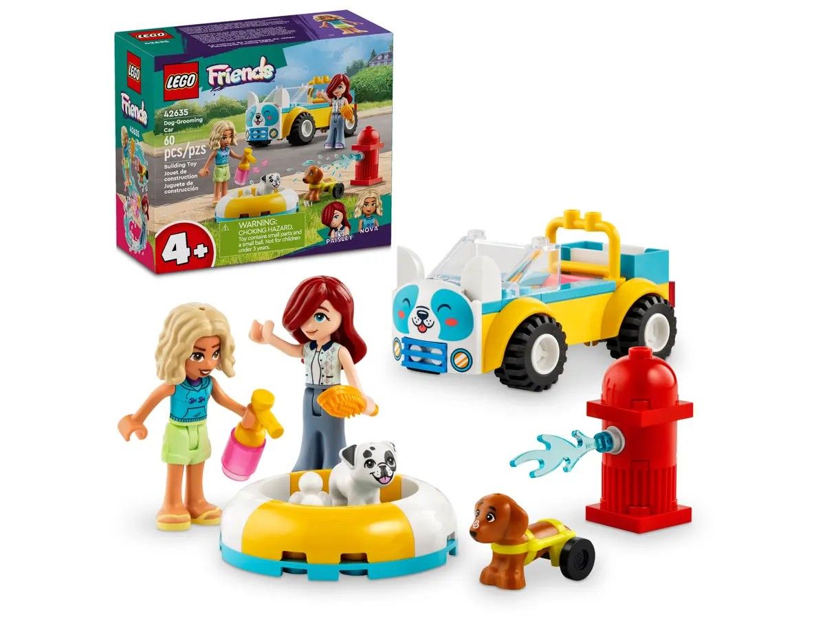 Dog-Grooming Car LEGO Friends 42635