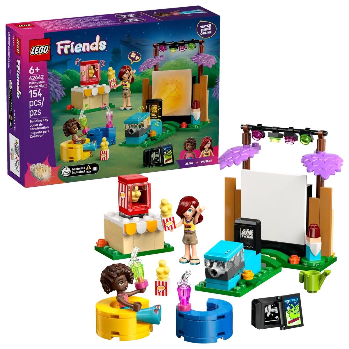 Friendship Movie Night LEGO Friends 42642