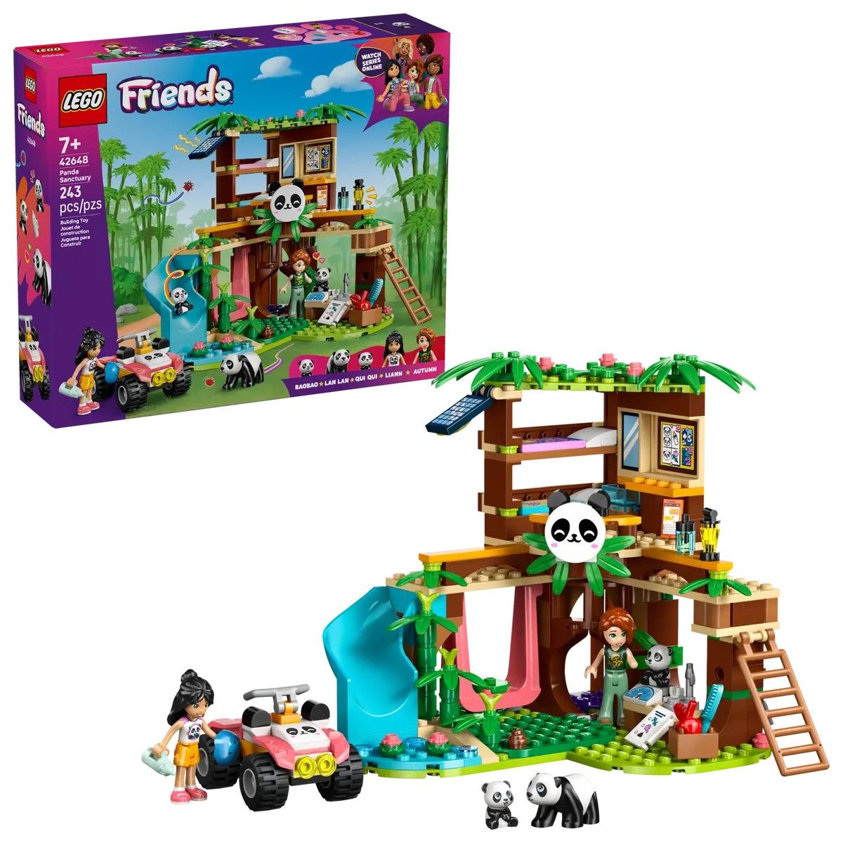 Panda Sanctuary Animal Care LEGO Friends 42648