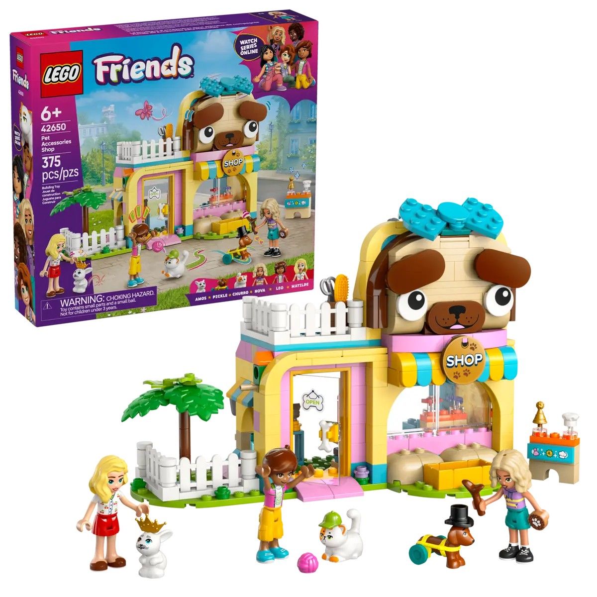 Pet Accessories Shop LEGO Friends 42650