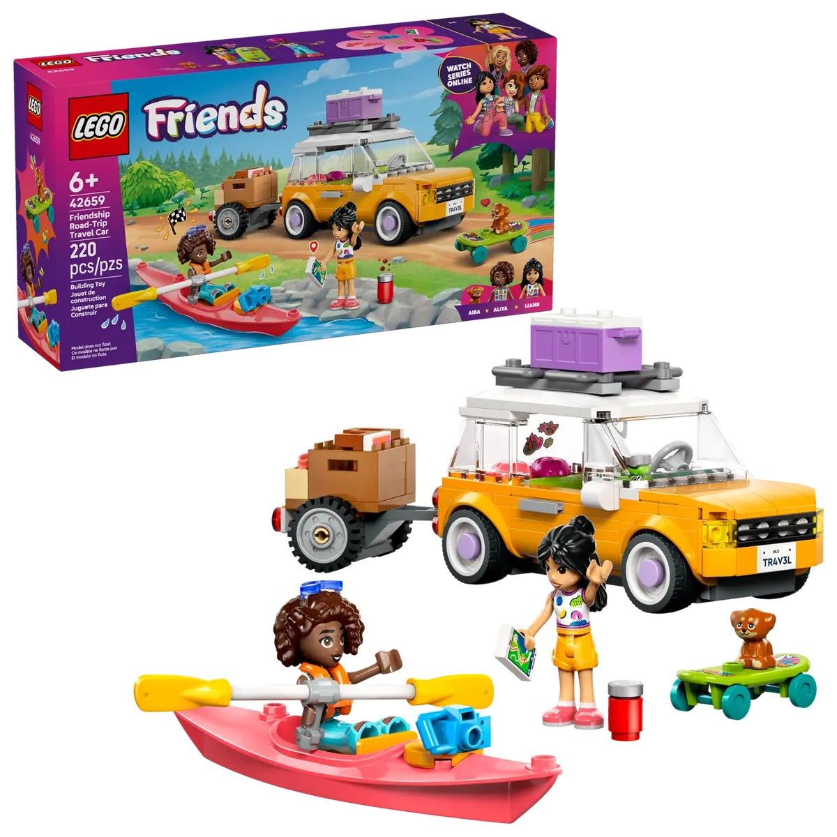 Friendship Road-Trip Travel Car LEGO Friends 42659