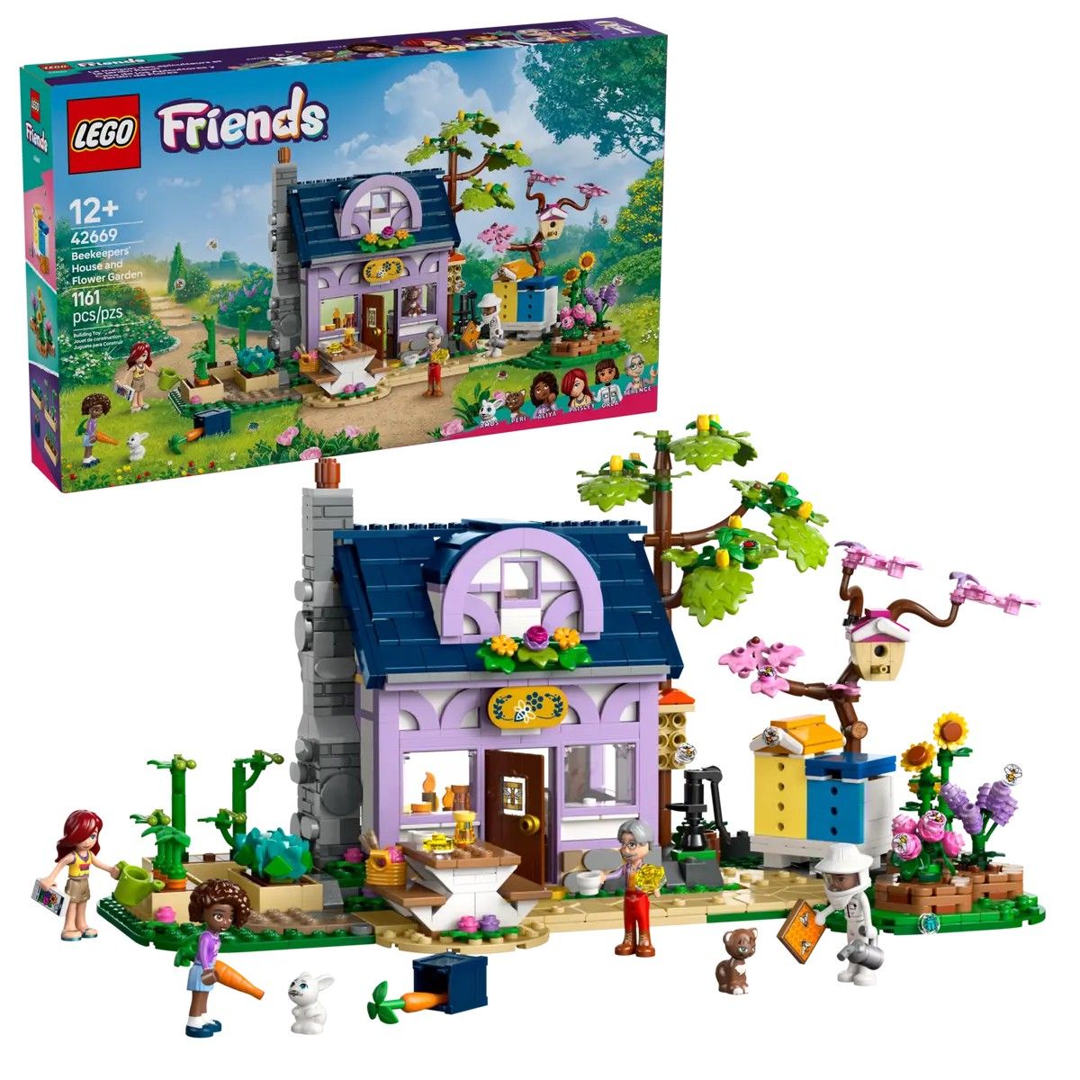 Beekeepers' House and Flower Garden LEGO Friends 42669