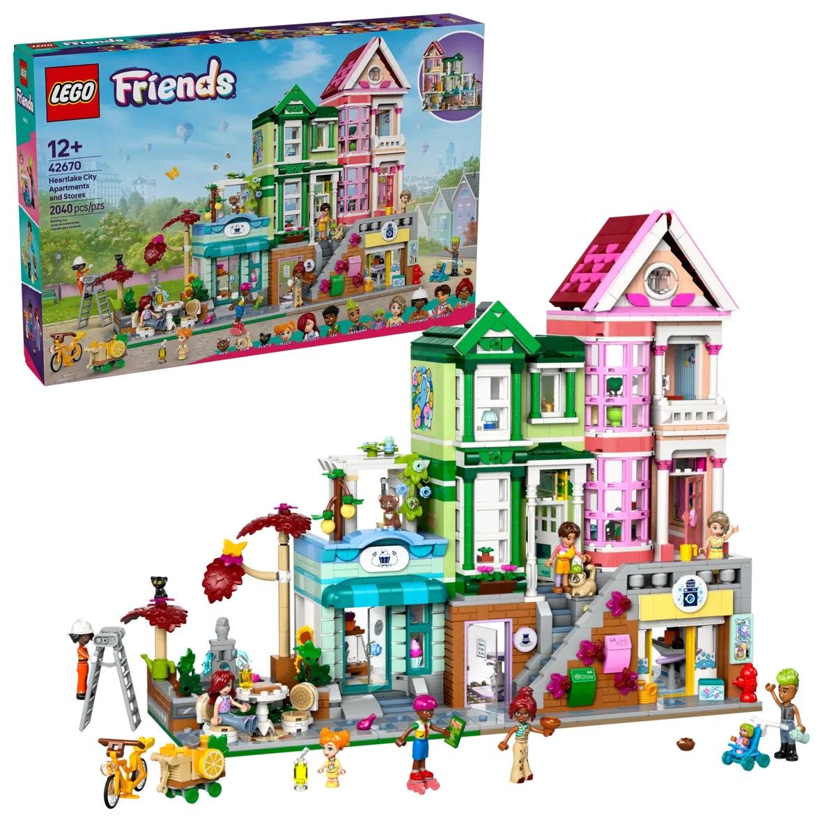 Heartlake City Apartments and Stores LEGO Friends 42670