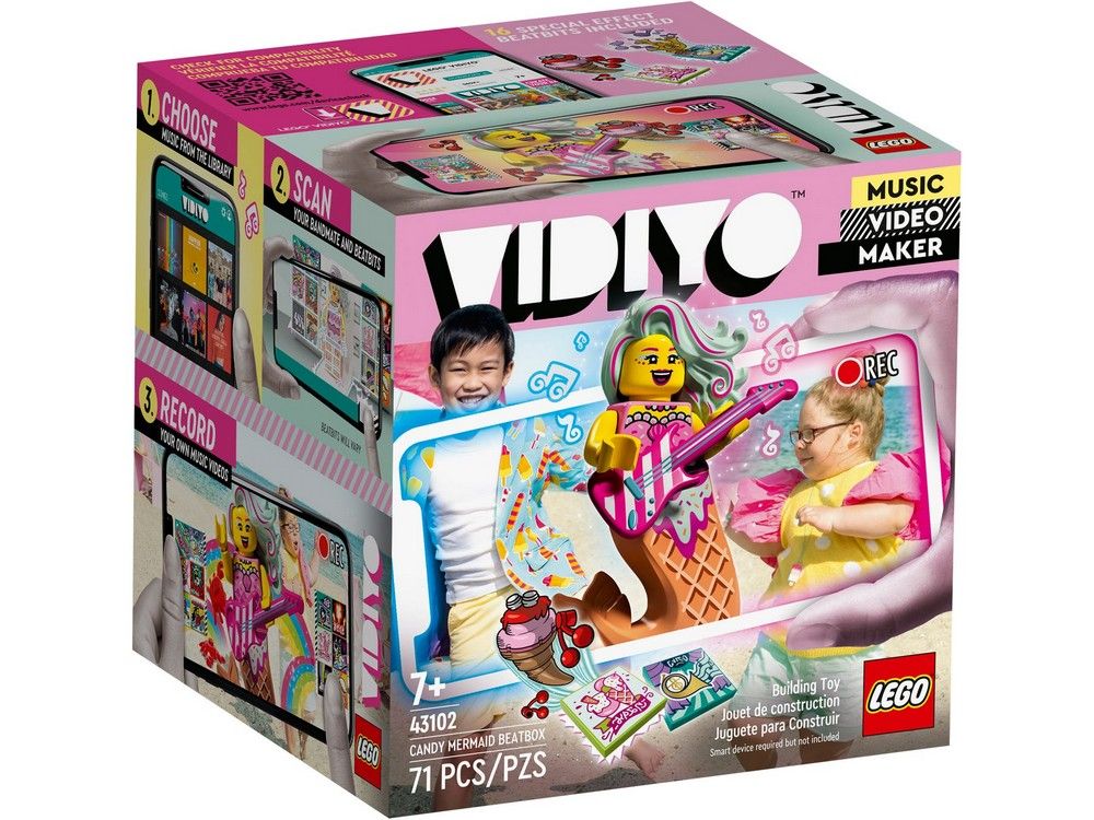 Candy Mermaid BeatBox LEGO VIDIYO 43102