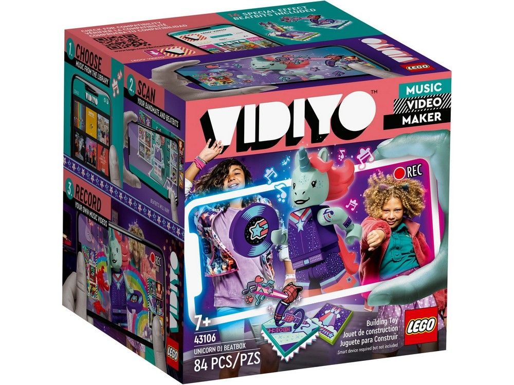 Unicorn DJ BeatBox LEGO VIDIYO 43106