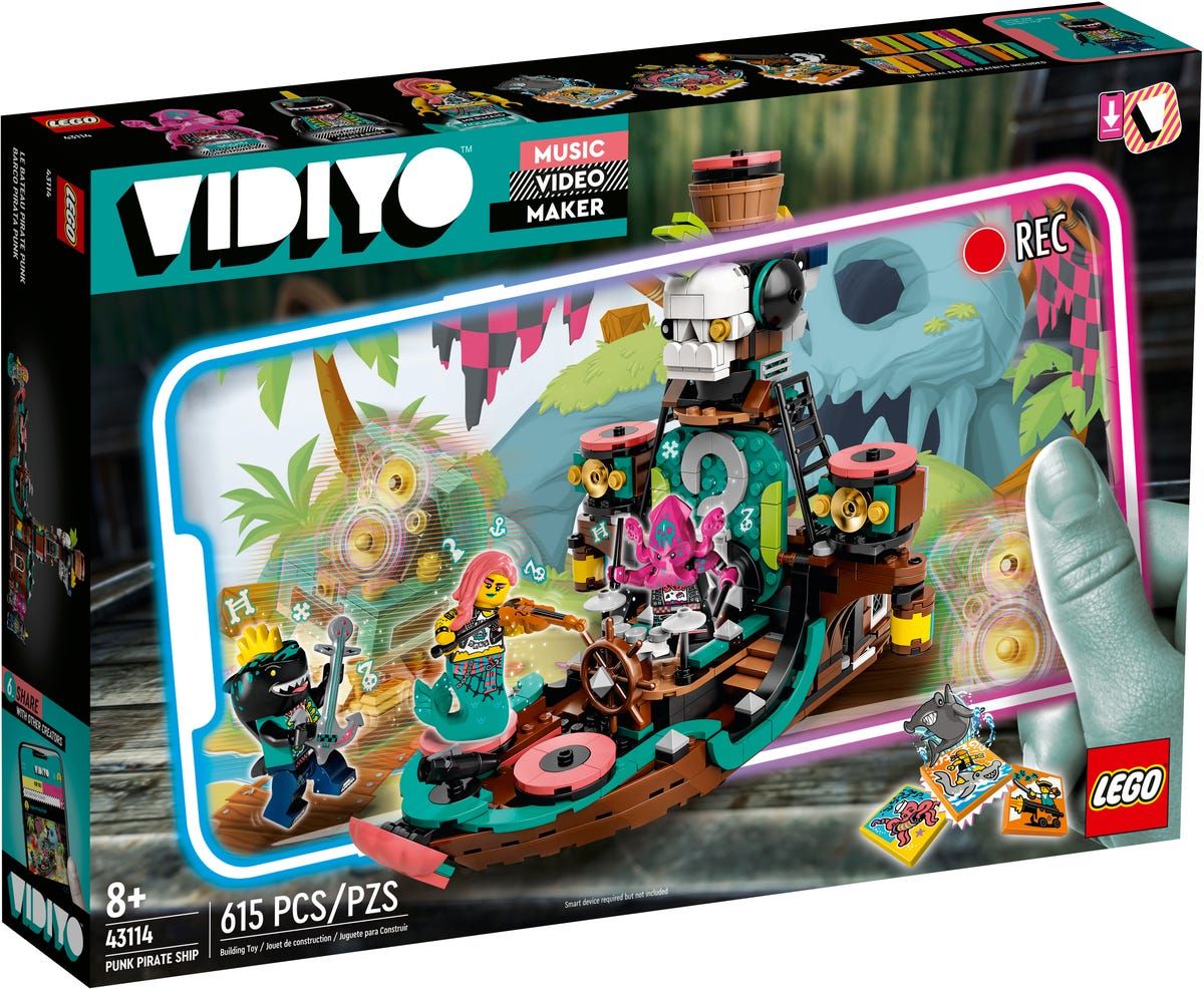 Punk Pirate Ship LEGO VIDIYO 43114