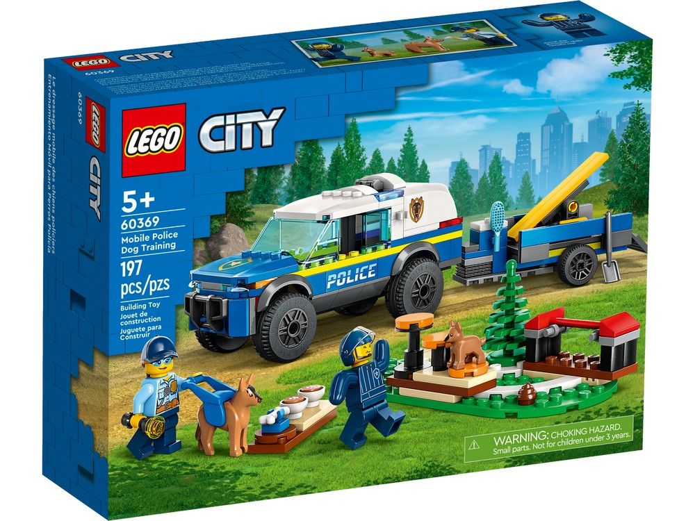 Mobile Police Dog Training LEGO City 60369