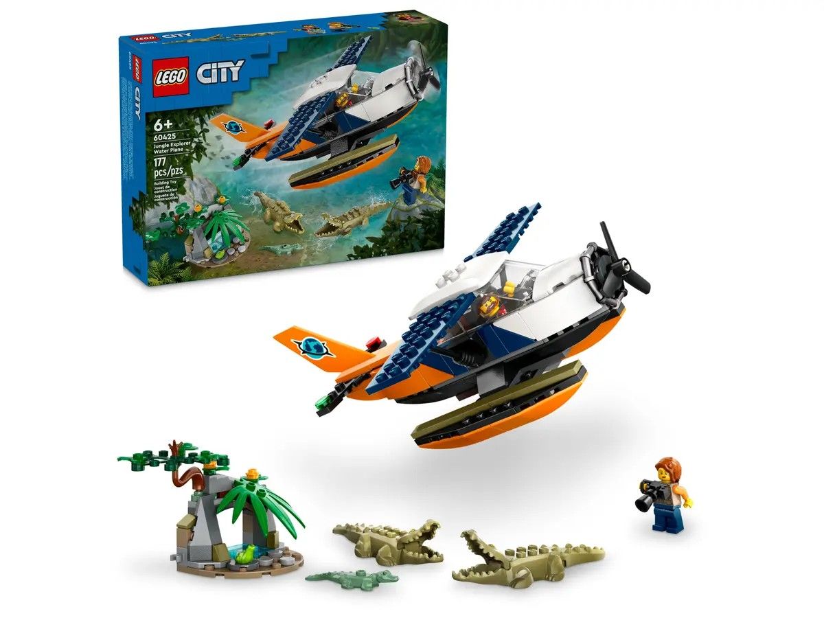 Jungle Explorer Water Plane LEGO City 60425