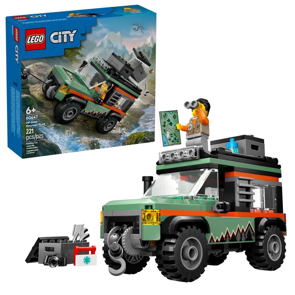 Off-Road 4x4 Mountain Truck LEGO City 60447