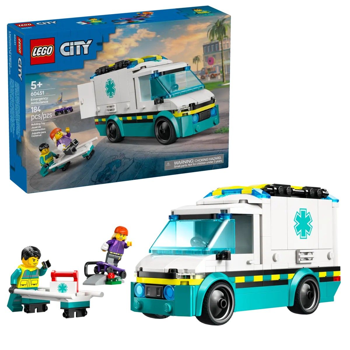 Emergency Ambulance LEGO City 60451