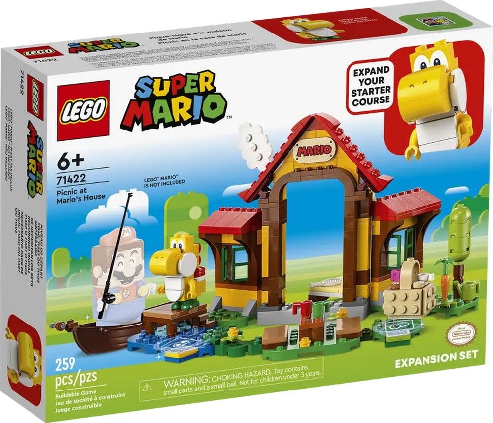Picnic at Mario's House Expansion Set LEGO LEGO Super Mario 71422