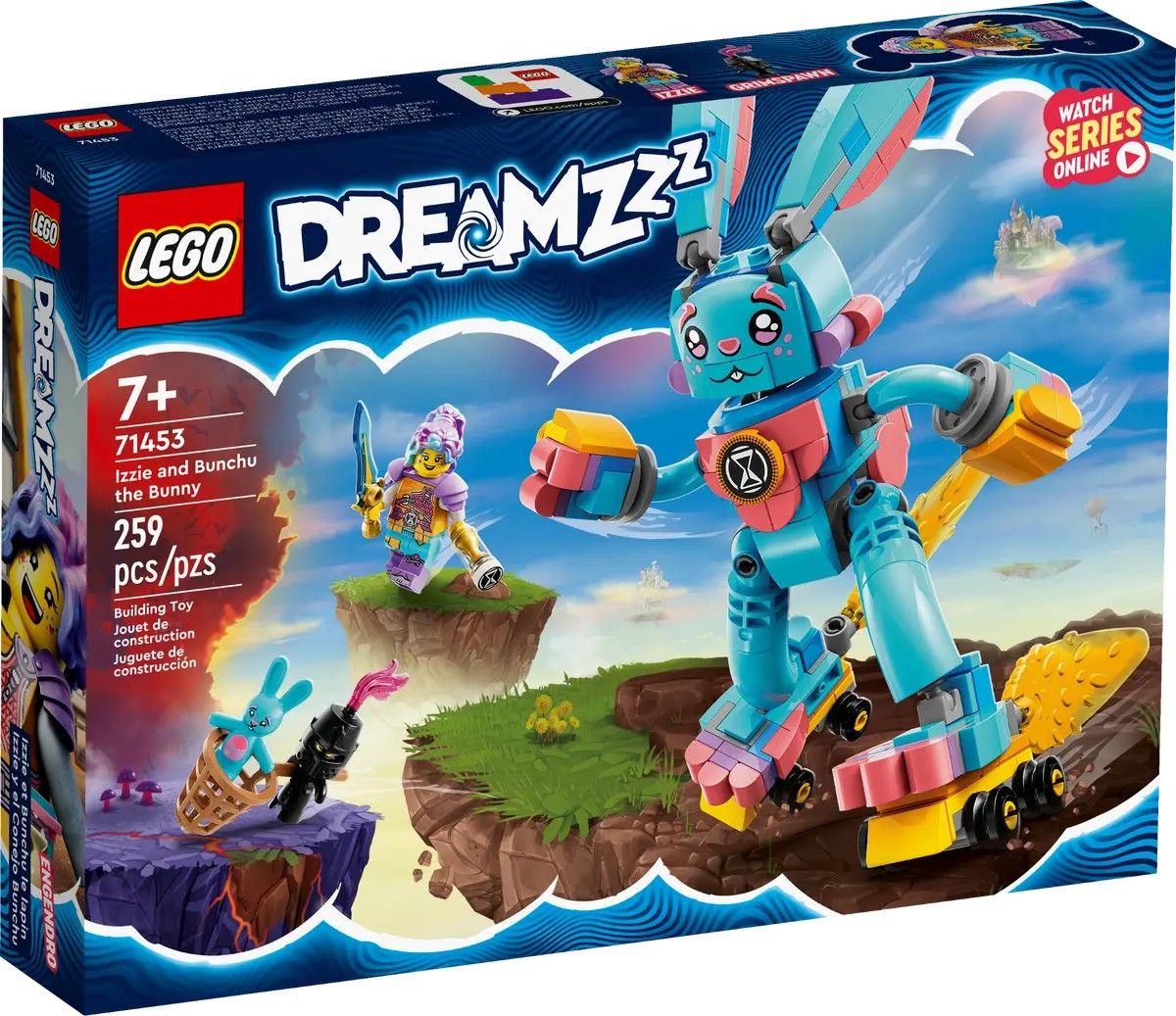 Izzie and Bunchu the Bunny LEGO DREAMZZZ 71453