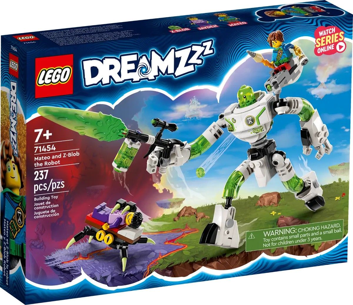 Mateo and Z-Blob the Robot LEGO DREAMZZZ 71454