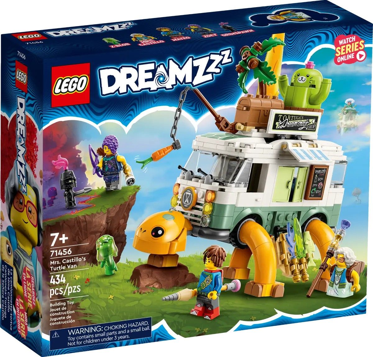 Mrs. Castillo's Turtle Van LEGO DREAMZZZ 71456