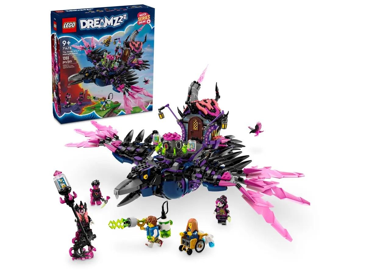 The Never Witch's Midnight Raven LEGO DREAMZZZ 71478