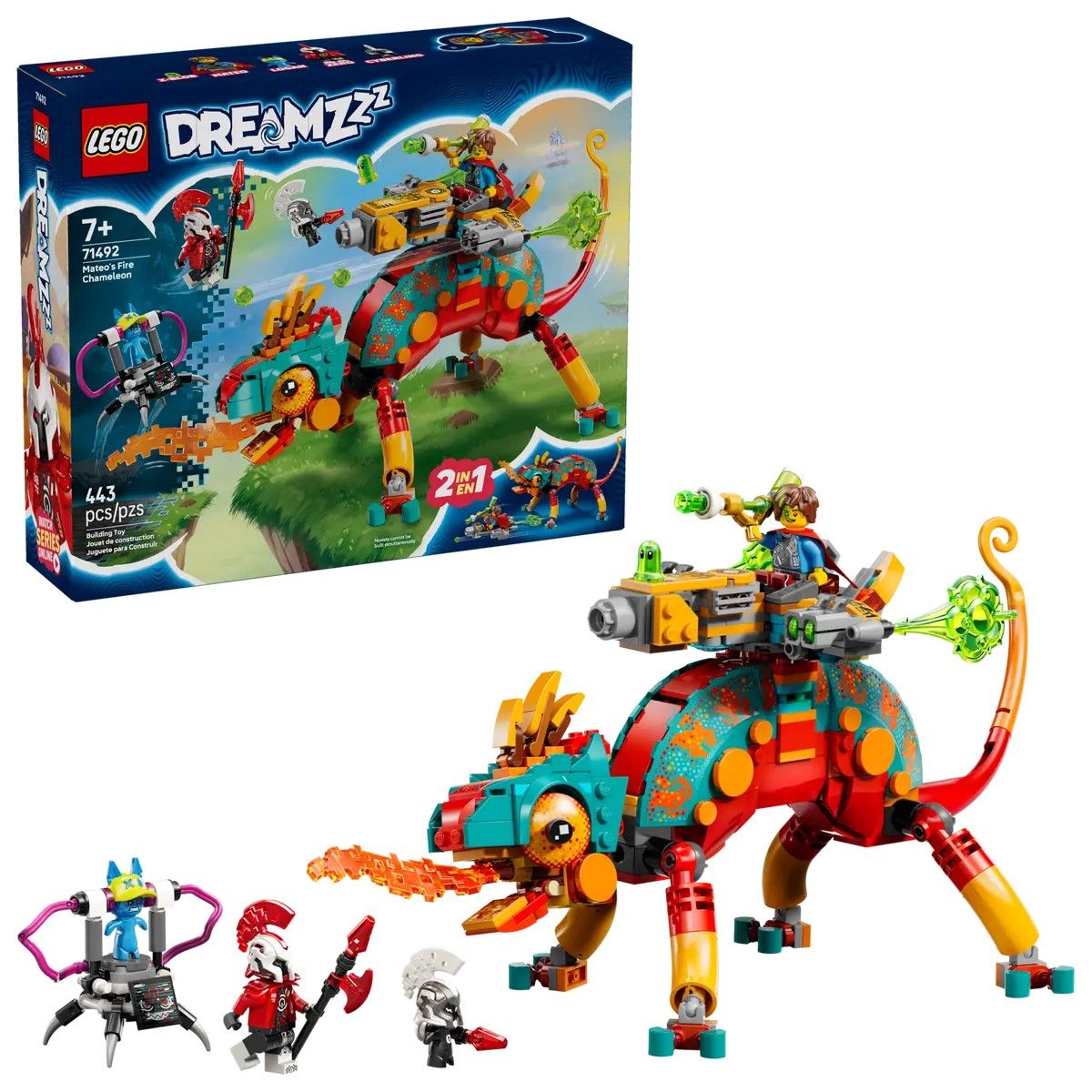 Mateo's Fire Chameleon LEGO DREAMZZZ 71492
