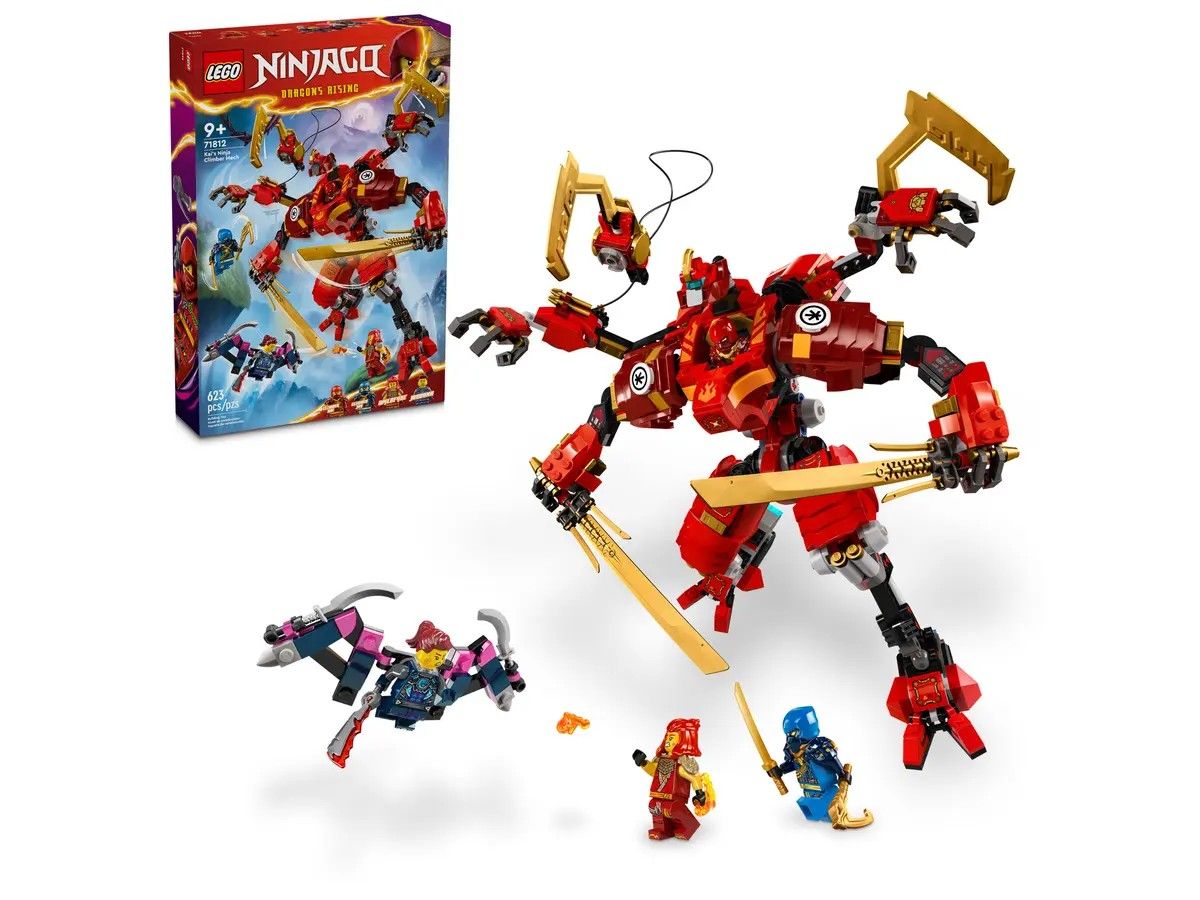 Kai's Ninja Climber Mech LEGO NINJAGO 71812