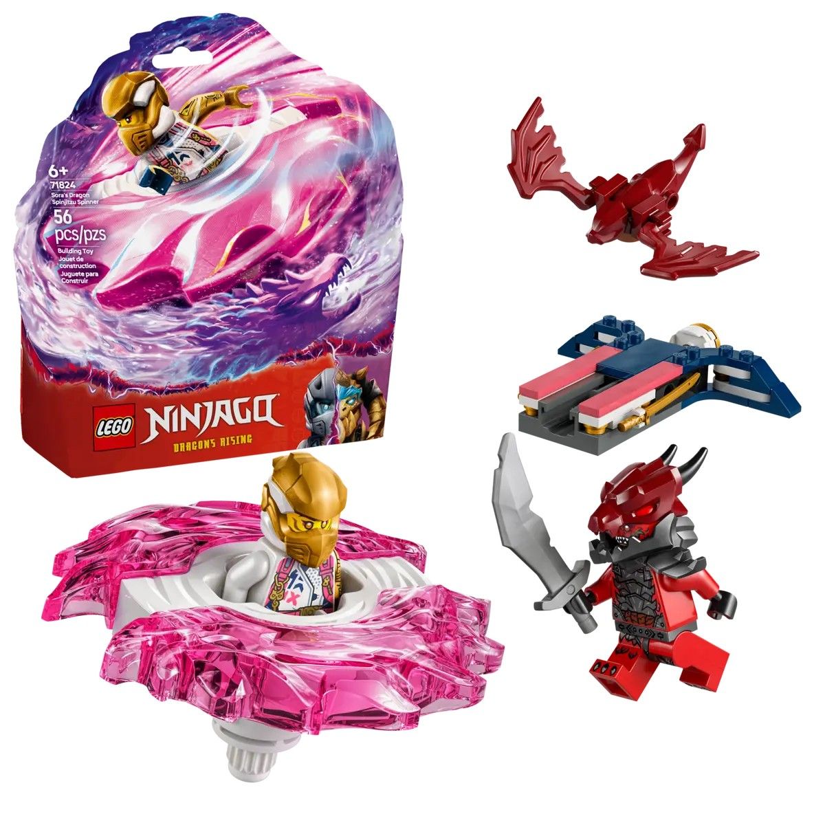 Sora's Dragon Spinjitzu Spinner LEGO NINJAGO 71824