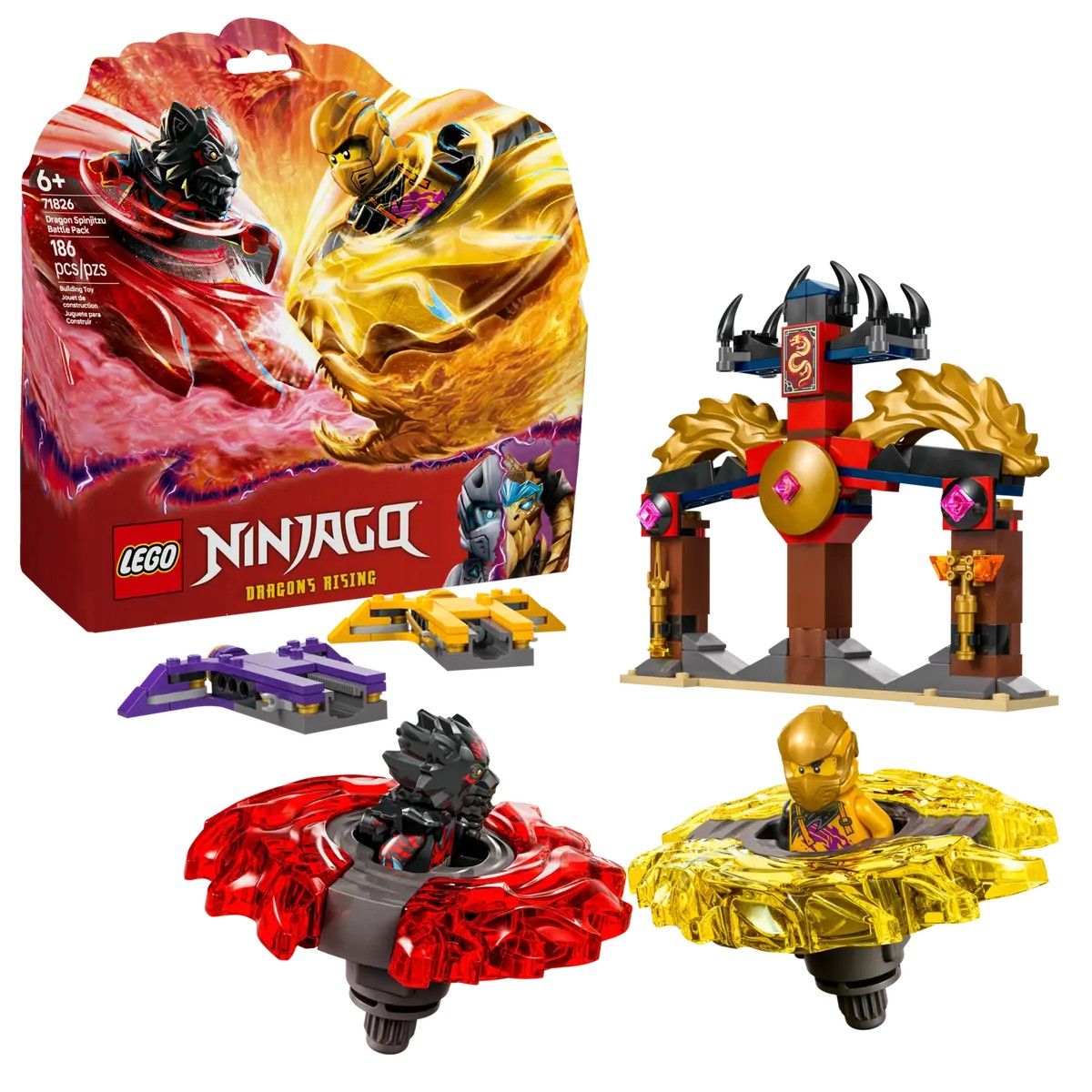 Dragon Spinjitzu Battle Pack LEGO NINJAGO 71826