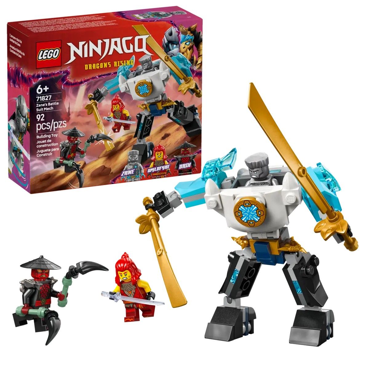 Zane's Battle Suit Mech LEGO NINJAGO 71827