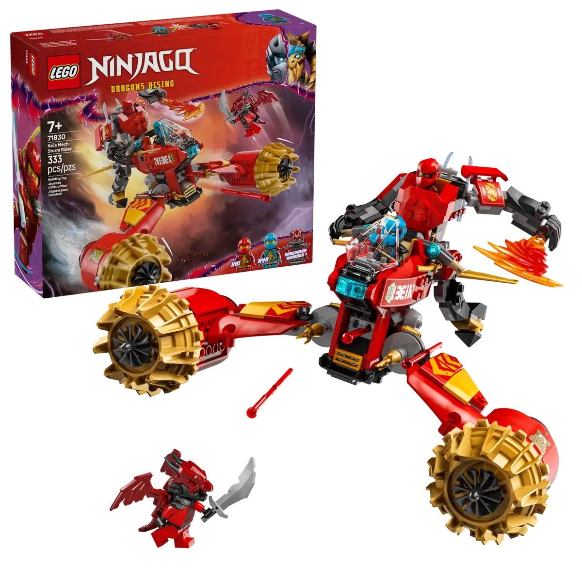 Kai's Mech Storm Rider LEGO NINJAGO 71830