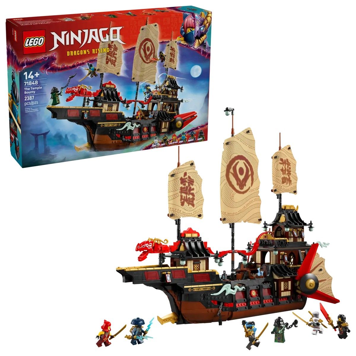The Temple Bounty LEGO NINJAGO 71848