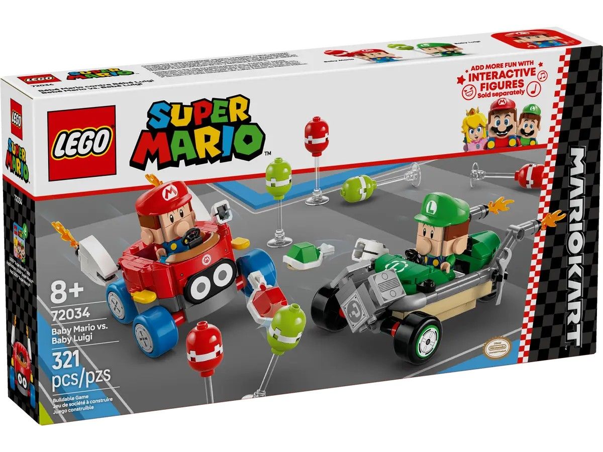 Mario Kart - Baby Mario vs. Baby Luigi LEGO Super Mario 72034