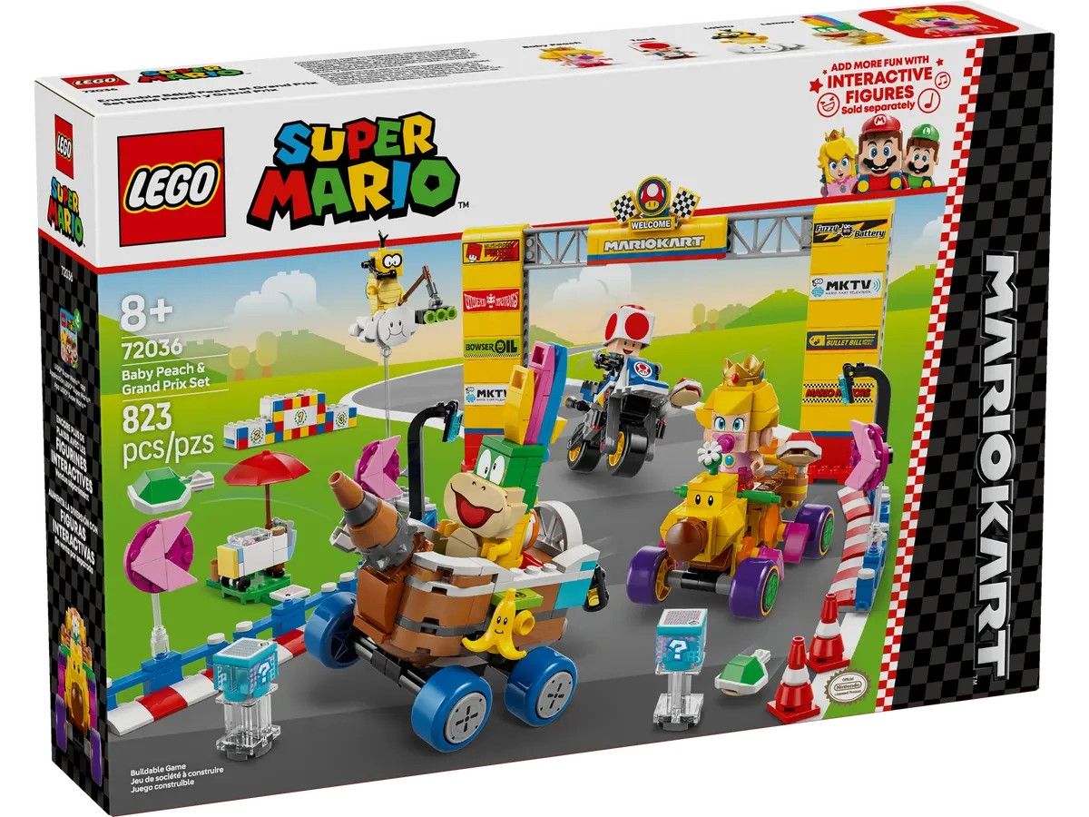 Mario Kart - Baby Peach & Grand Prix Set LEGO Super Mario 72036