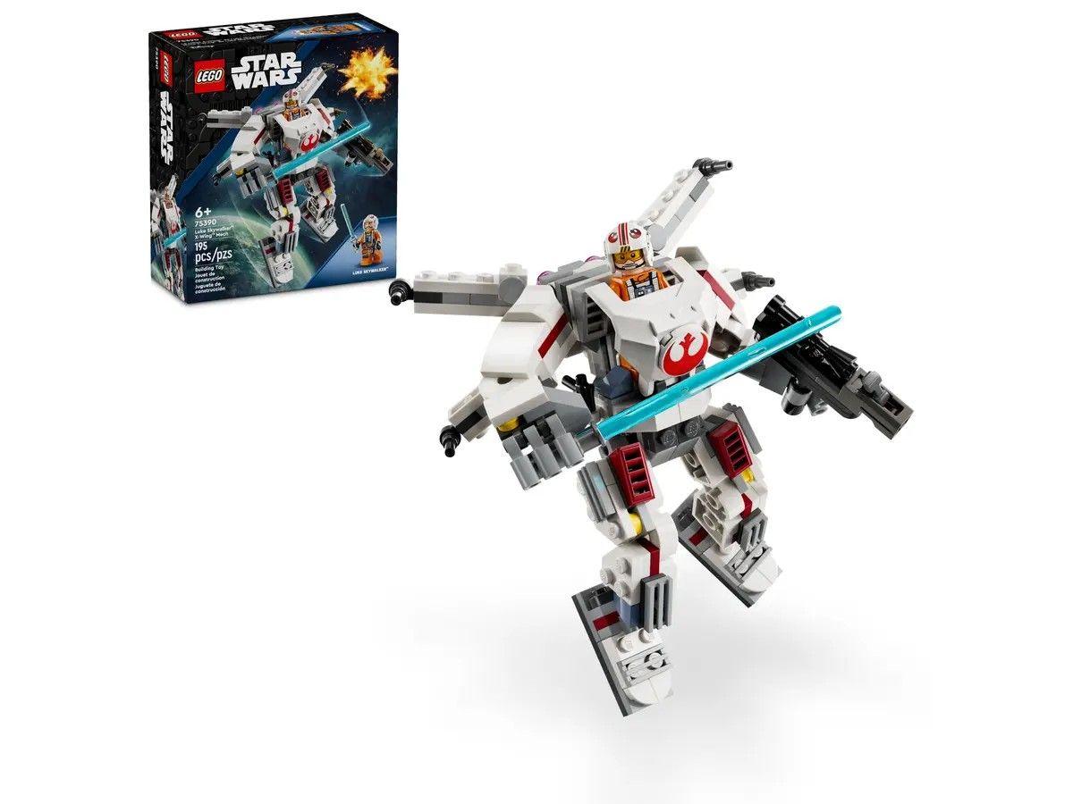 Luke Skywalker X-Wing Mech LEGO Star Wars 75390