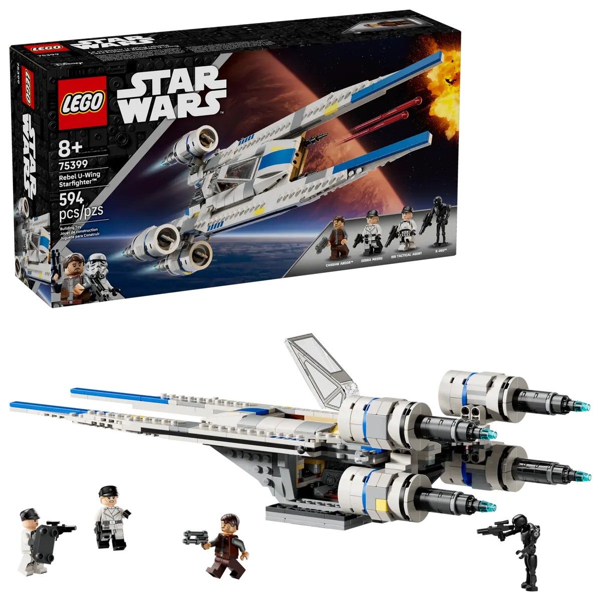 Rebel U-Wing Starfighter LEGO Star Wars 75399