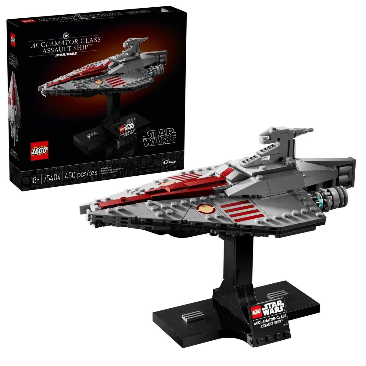 Acclamator-Class Assault Ship LEGO Star Wars 75404